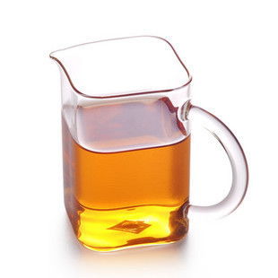 热销 耐热玻璃茶杯透明 方形公道杯 创意杯子 日用搪瓷制品