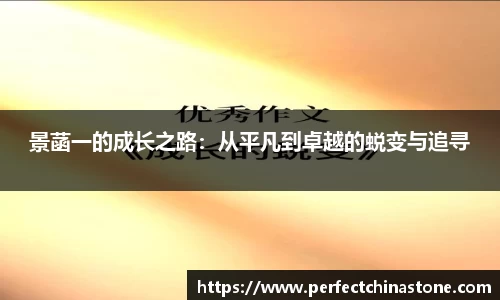 景菡一的成长之路：从平凡到卓越的蜕变与追寻